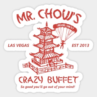 Mr. Chow's Crazy Buffet Sticker